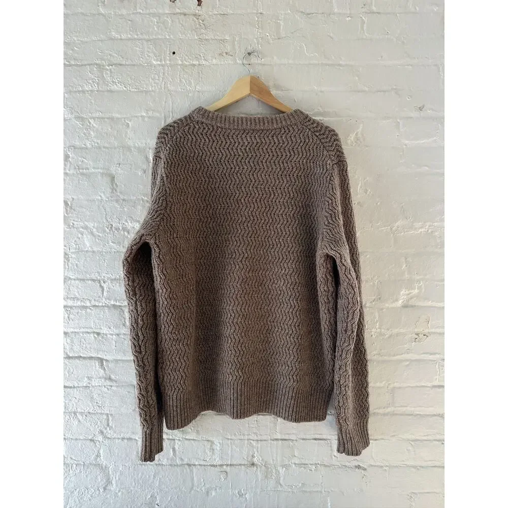 Acne Studios Zig Zag Wool Sweater